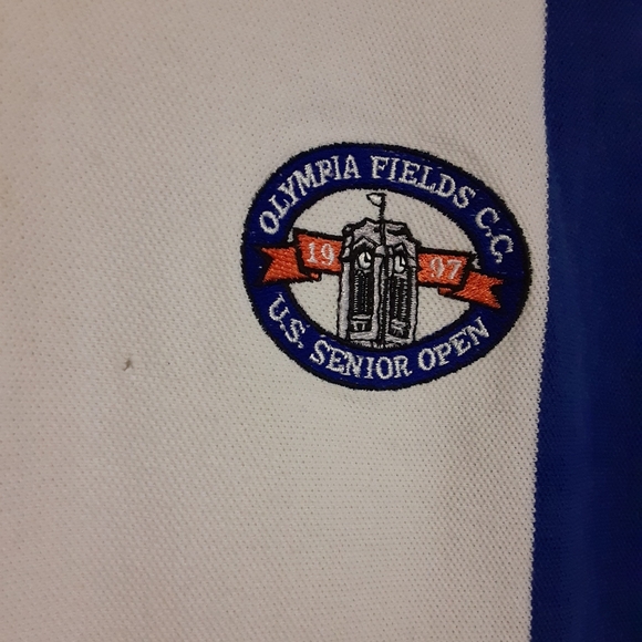 VINTAGE 1997 U.S. OPEN POLO by IZOD - Picture 2 of 5